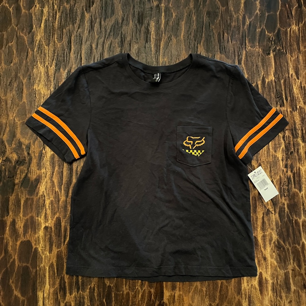 Fox womens crop tee
